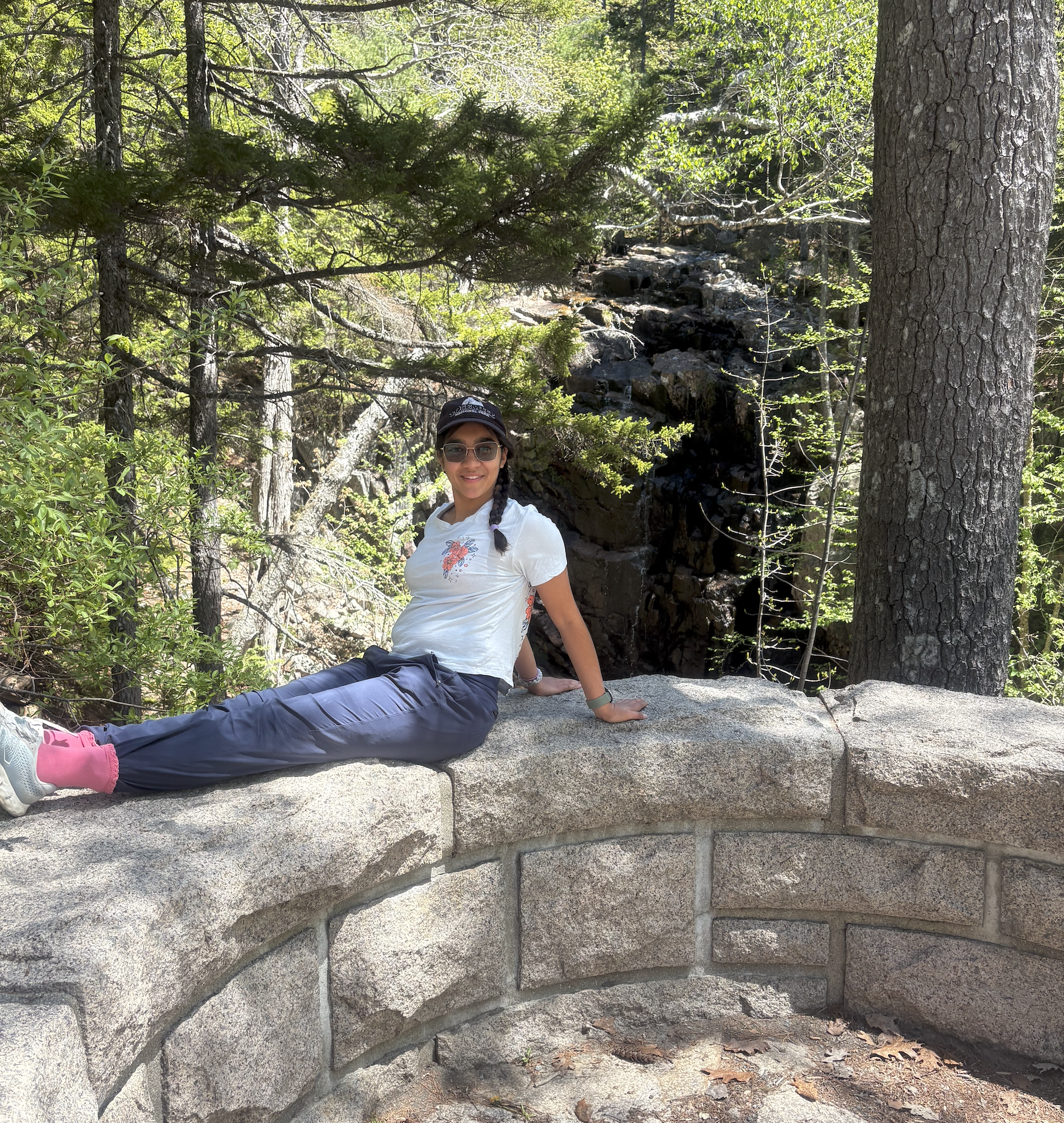Photo of Nalini Kotecha at Arcadia National Park, Maine