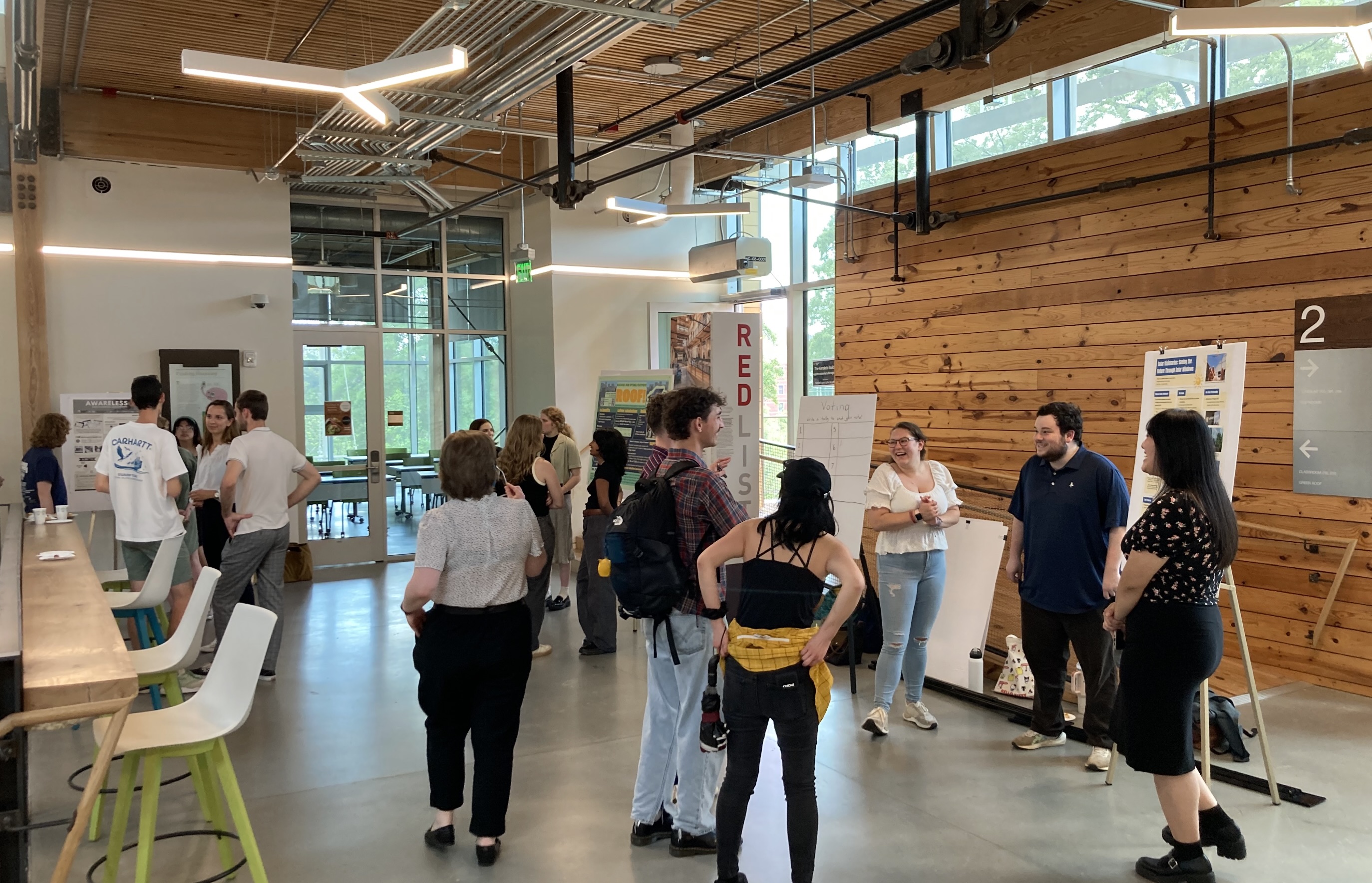 Dr. Garcia's students present their research